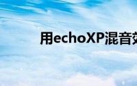 用echoXP混音效果器（怎么调）