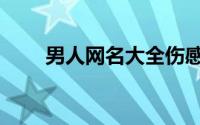 男人网名大全伤感（男人网名大全）