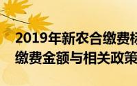 2019年新农合缴费标准解析：了解新农合的缴费金额与相关政策