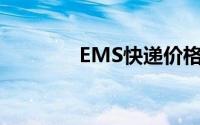 EMS快递价格收费标准详解