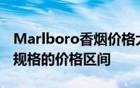 Marlboro香烟价格大解密：一览各种型号和规格的价格区间