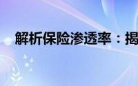 解析保险渗透率：揭示其意义及影响因素