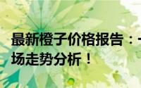 最新橙子价格报告：一斤橙子到底多少钱？市场走势分析！