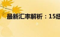 最新汇率解析：15纽币等于多少人民币？