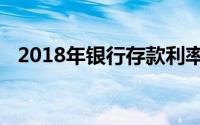 2018年银行存款利率概览及市场趋势分析